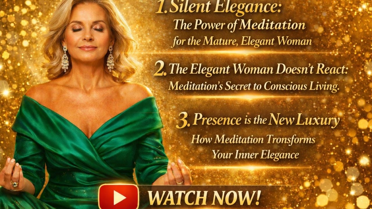 She Walks in and Owns the Room: The Meditation Secret of Truly Elegant Women