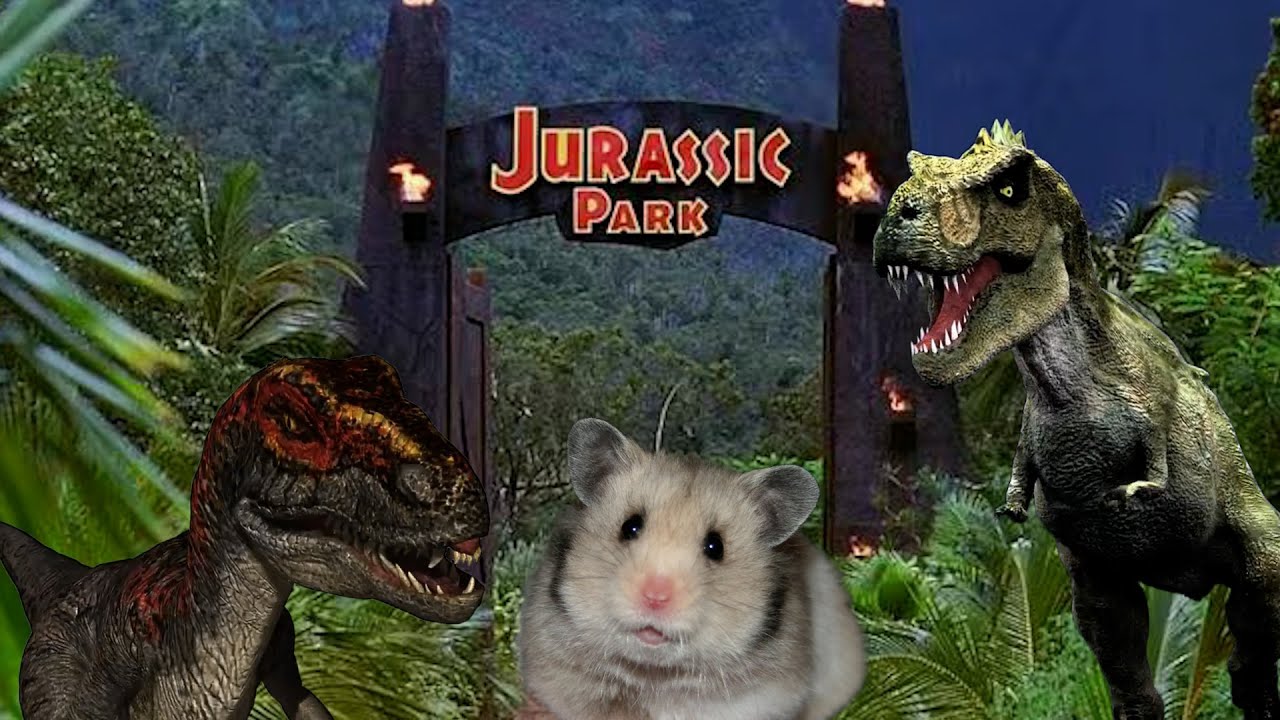 In Jurassic Park the dinosaurs want to eat the hamster