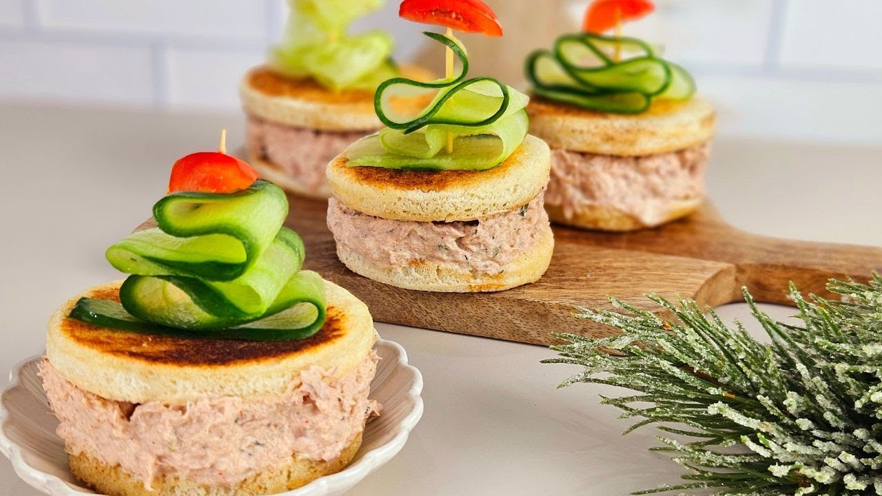 Recette Apéritif Facile : Mes Bouchées Thon Concombre Ultra Fraîches