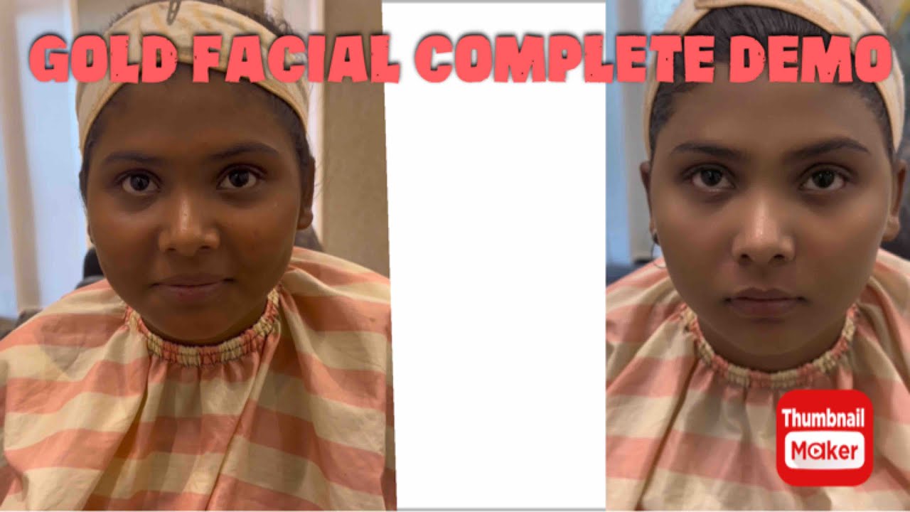 Gold Facial Complete Demo By Asma Doll