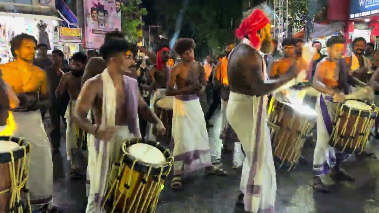 Kerala Band Chenda Melam at Hyderabad 🥁#chendamelam #kerala  #keralaband #viralvideo 