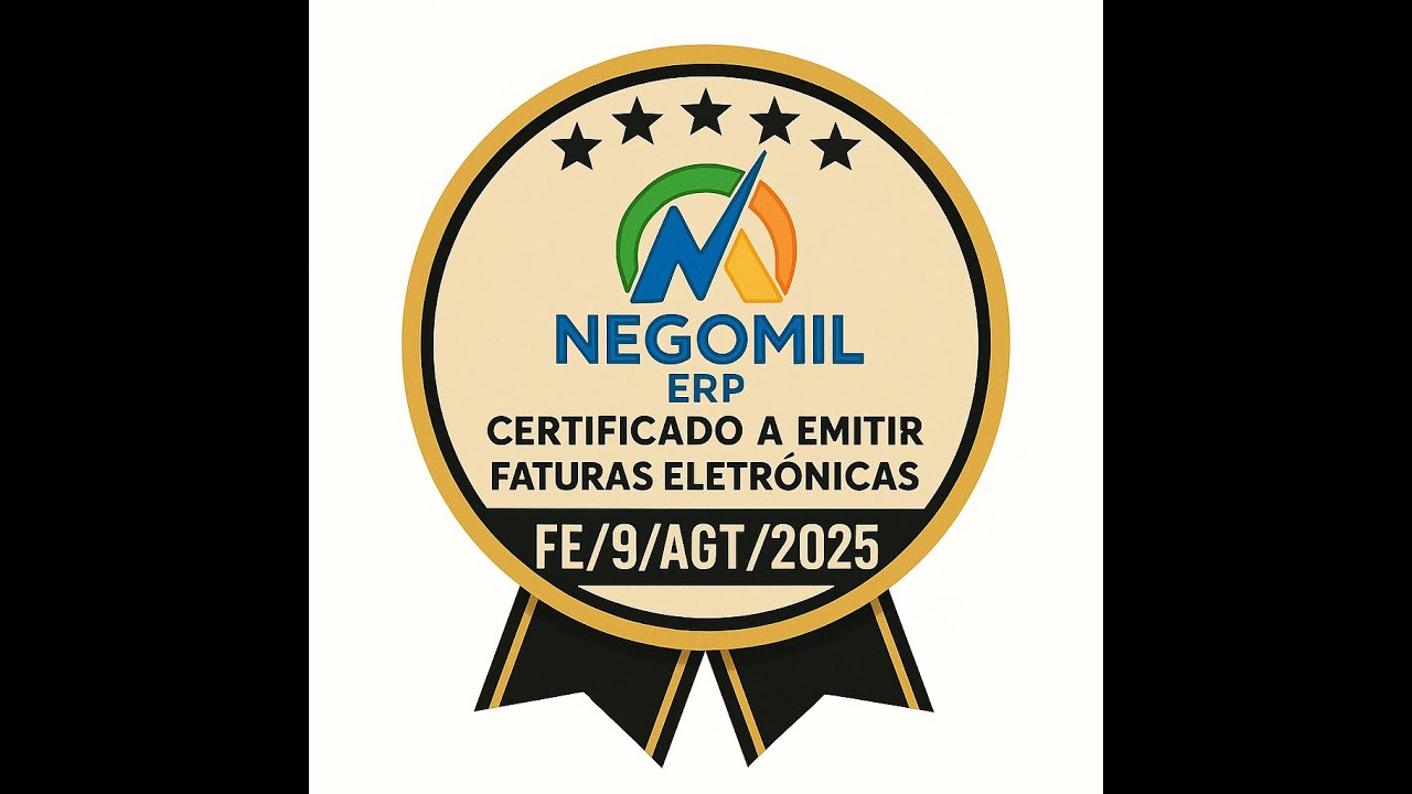 Negomil Software para Faturação Eletrónica FE Aprenda a Configurar