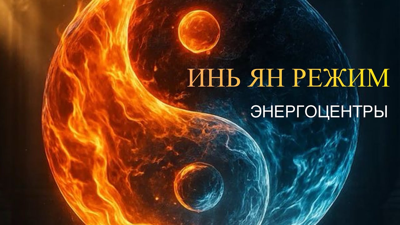 ИНЬ ЯН РЕЖИМ 🌗 ☯️ Работа энергоцентров по женскому и мужскому типу