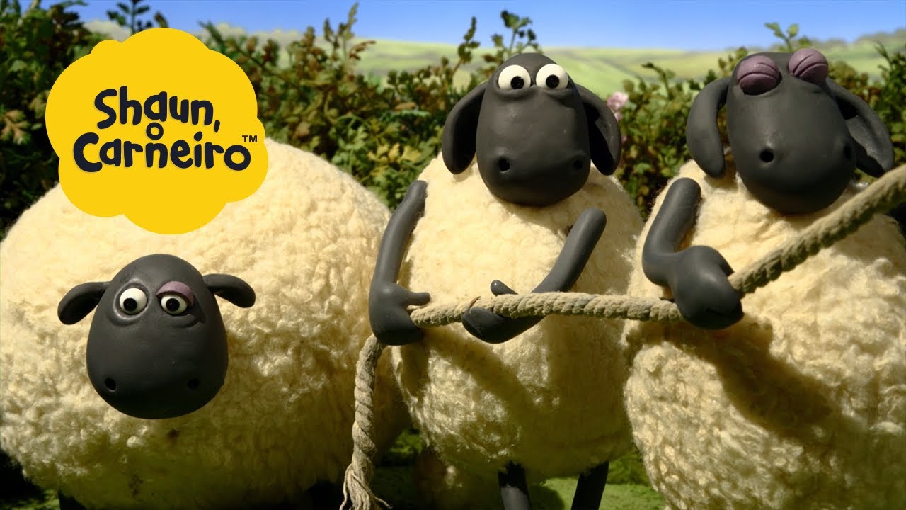 Momentos Divertidos! | 🐑Shaun, o Carneiro [Shaun the Sheep] 🐑 Hora Especial🐑| Cartoons Para Crianças