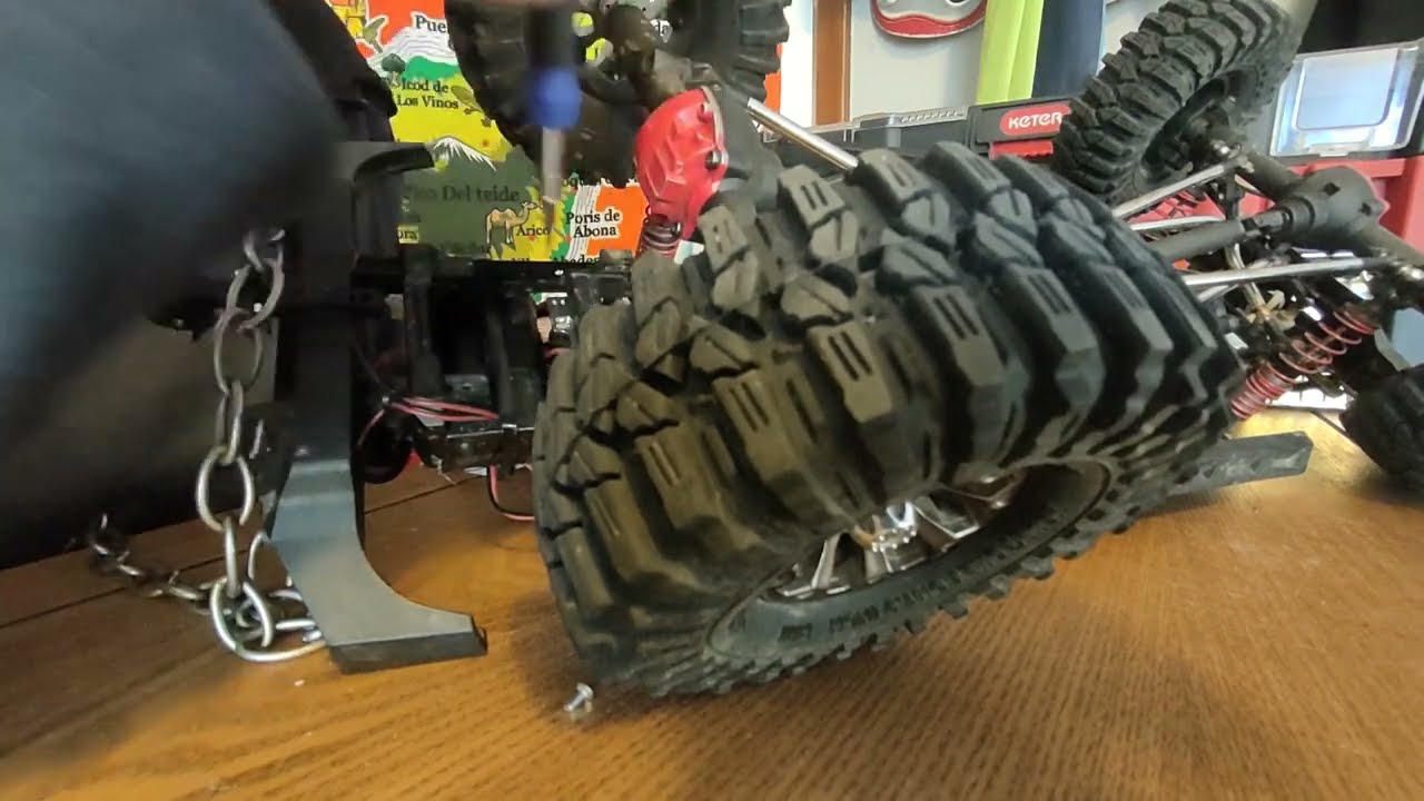 FTX GEO hidden winch and new cable /test