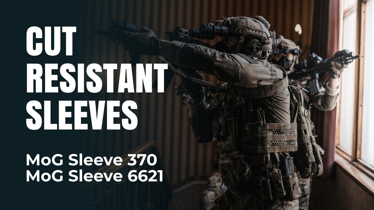 MoG Cut-Resistant Sleeves | Maximum Arm Protection For Breaching  | Cut Level F & Flame-Resistant