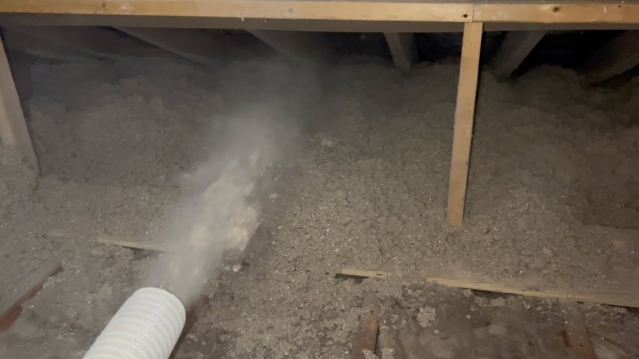 DIY attic insulation and air sealing (with attic storage)