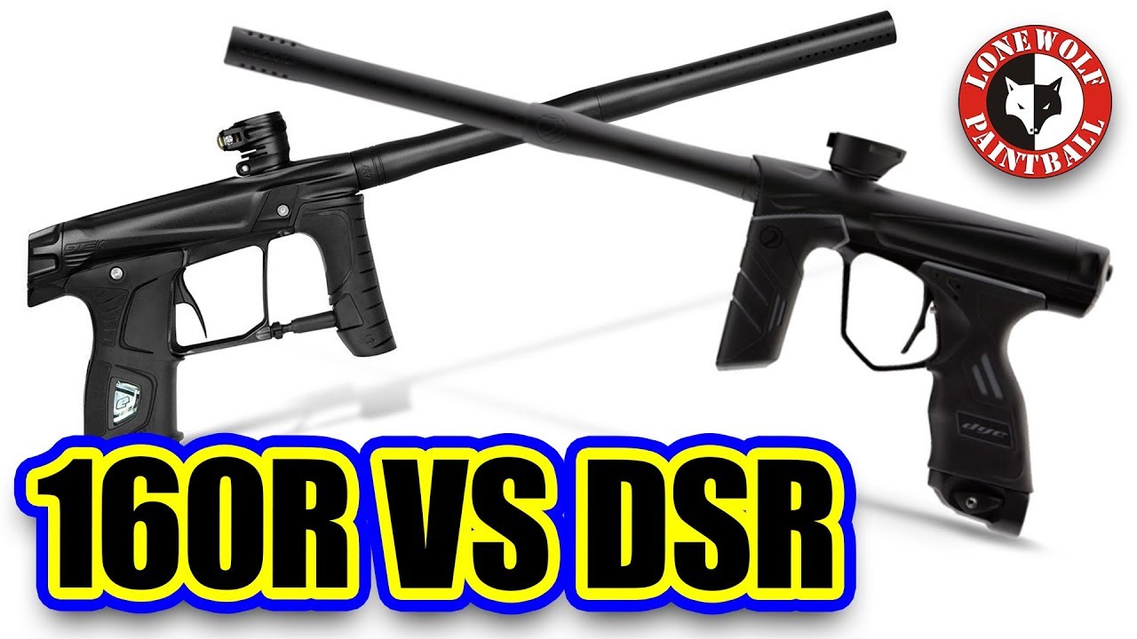 Planet Eclipse Gtek 160R vs Dye DSR | Paintball Gun Comparison | Lone Wolf Paintball Michigan