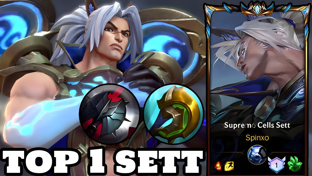Wild Rift Sett - Top 1 Sett Gameplay Rank Challenger