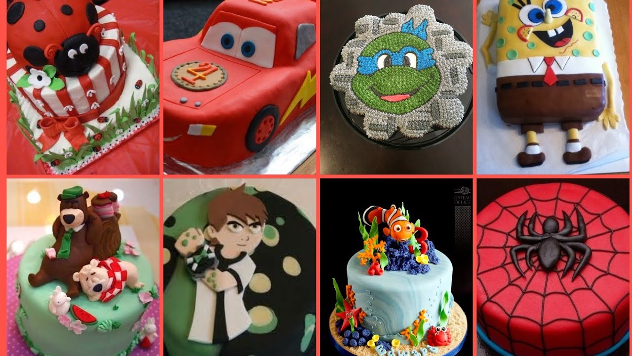 افكار تزيين تورته عيد ميلاد لأولاد/تورته عيد ميلاد 🎂💥