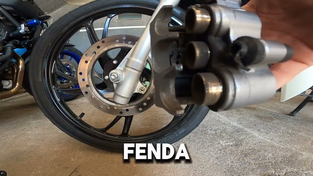como trocar de pastilha de freio da Honda Biz 125 2022