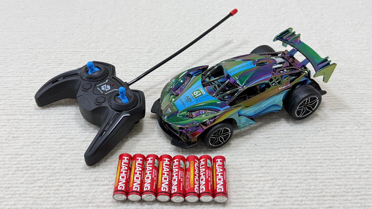 Unboxing commercial vehicles, gear trains, trucks, colorful remote control vehicles