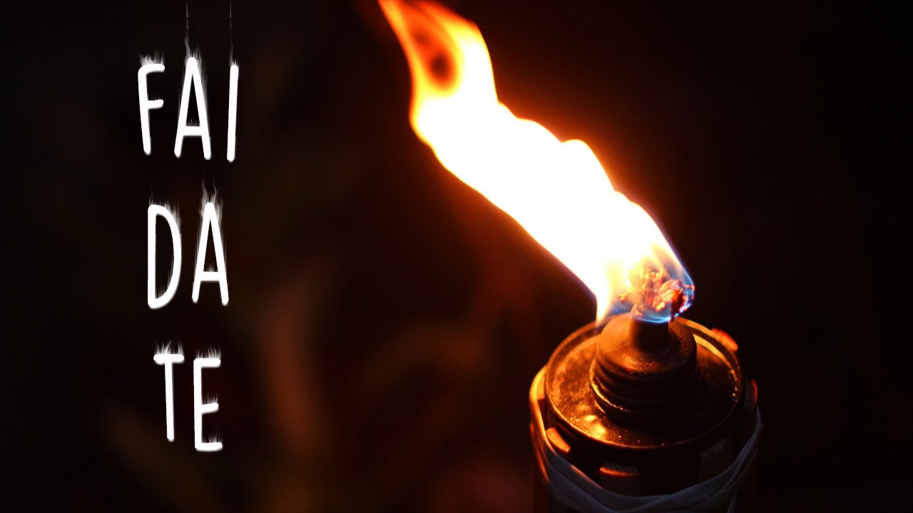 Come costruire una Fiaccola Fai Da Te