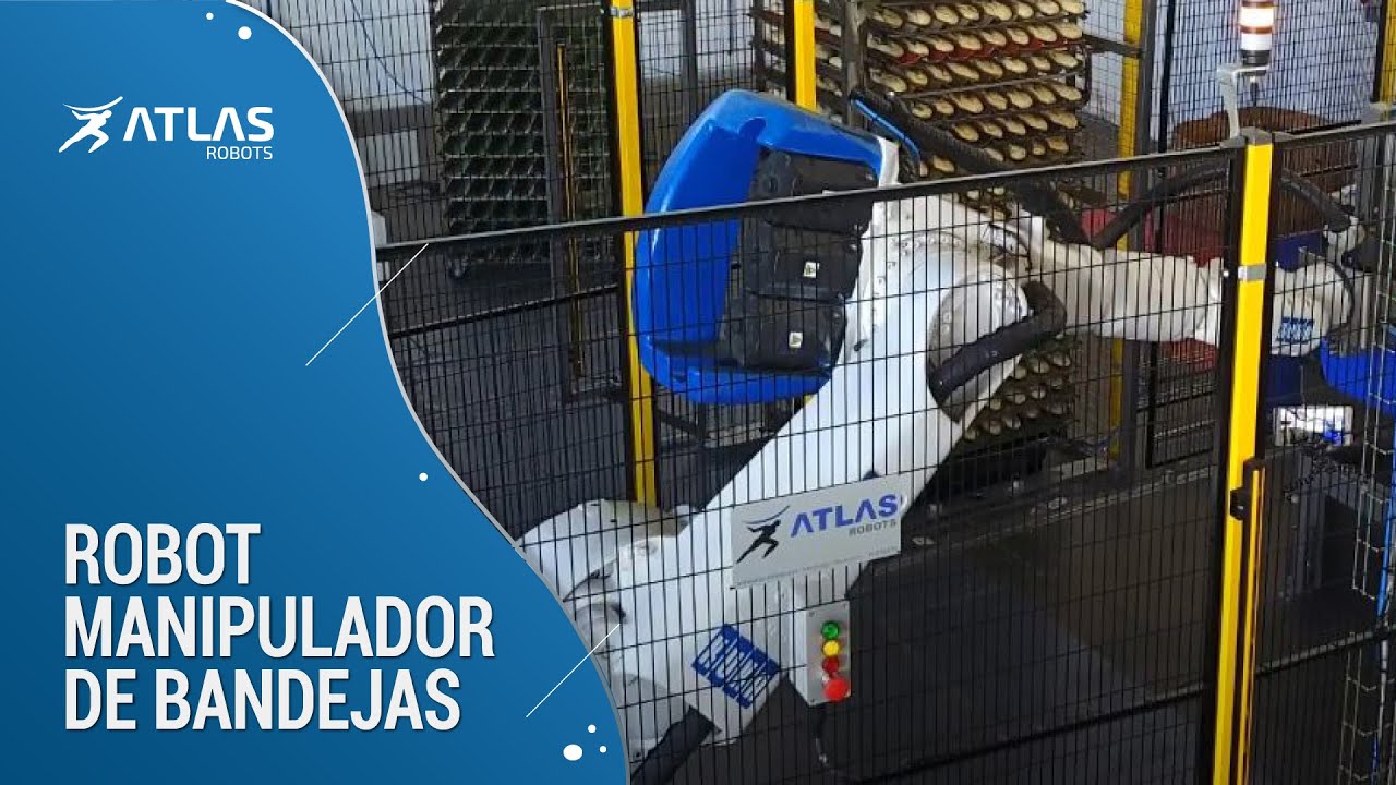 Robot Manipulador de Bandejas de Pan - Atlas Robots