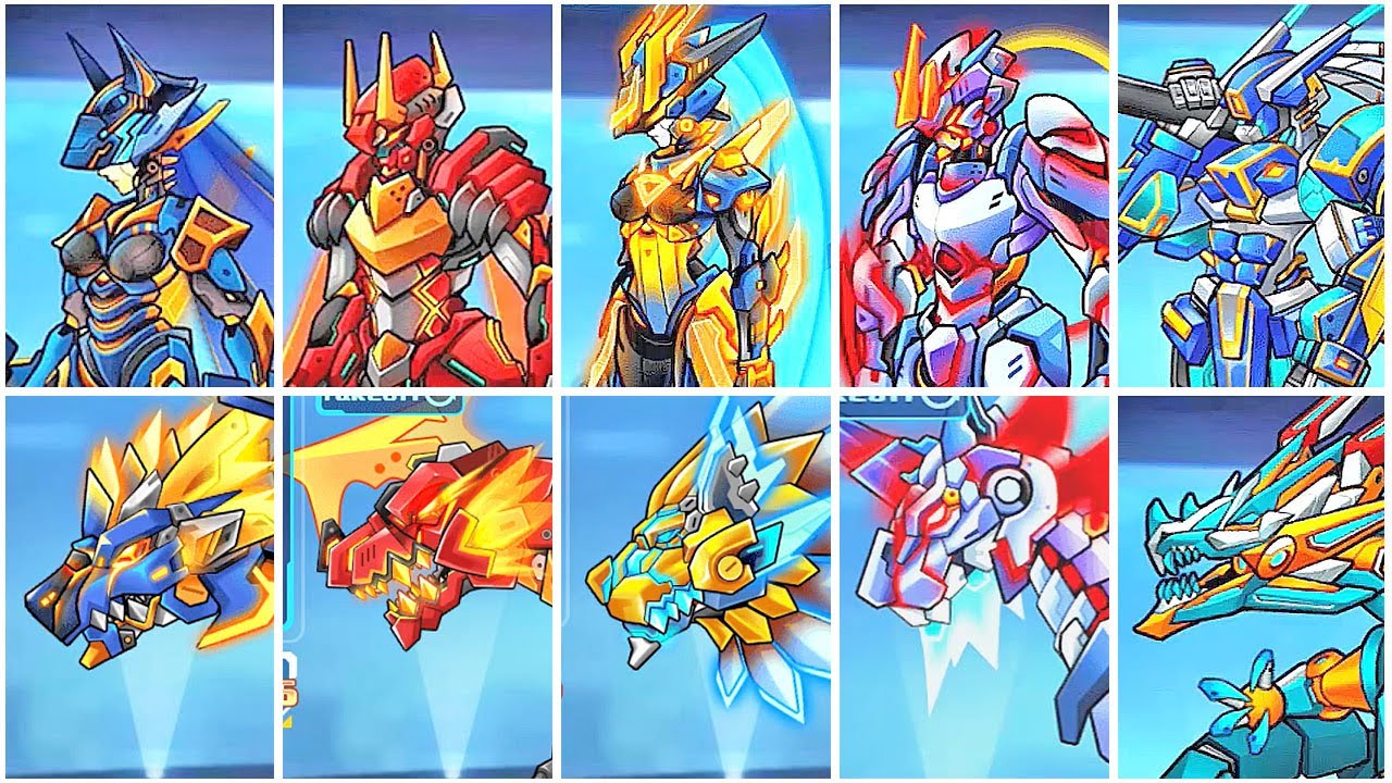 Tricerasau, Amorsaur, Etc.   21 Mecha Monster - Mecha Colosseum #DG5l1lgaine