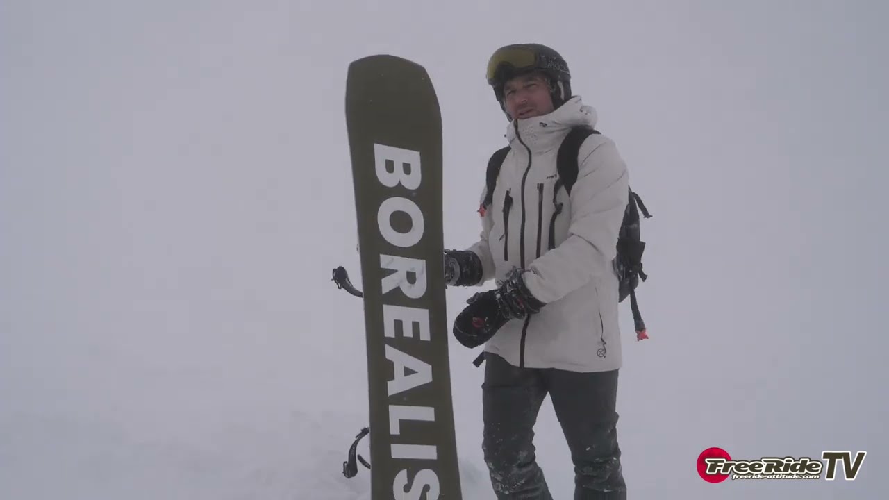 Test snowboard Borealis Artefact 2024