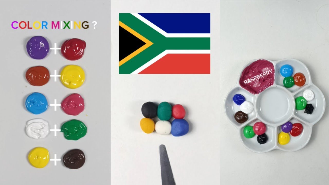 Compilation Mixing Colors In Various Places, Very Fun And Satisfying.      #colors #satisfying