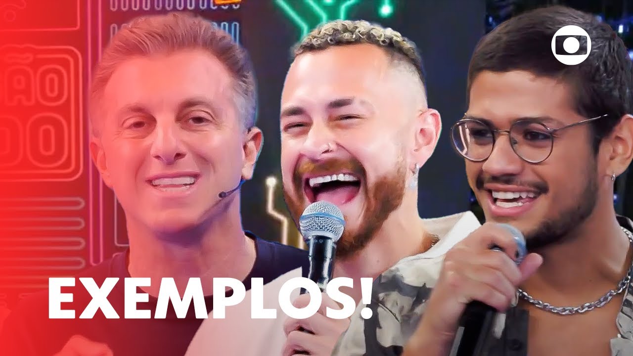Gabriel Santana é elogiado por sua postura dentro da casa do BBB | Domingão Com Huck