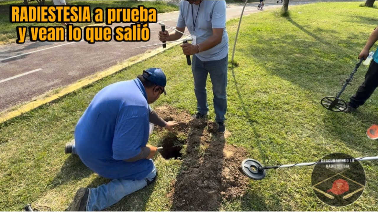 RADIESTESIA a prueba y HALLAZGOS INCREIBLES