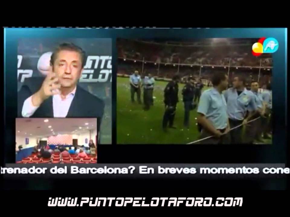 Siro López abandona el plató de Punto Pelota.