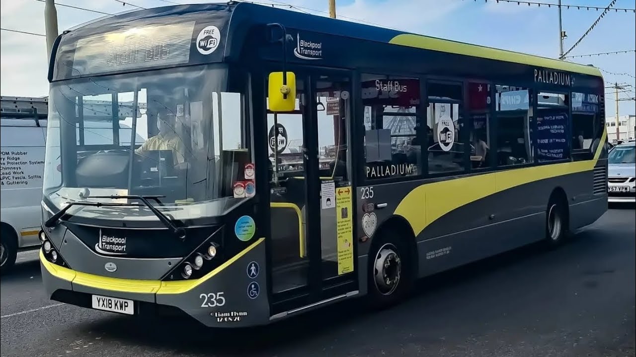 Blackpool Transport Alexander Dennis Enviro 200 MMC Mini 235 - YX18 KWP
