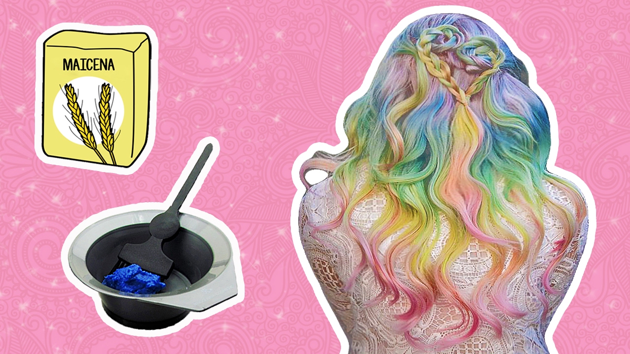 CREA TU TINTE DE COLORES FANTASIA CON MAICENA