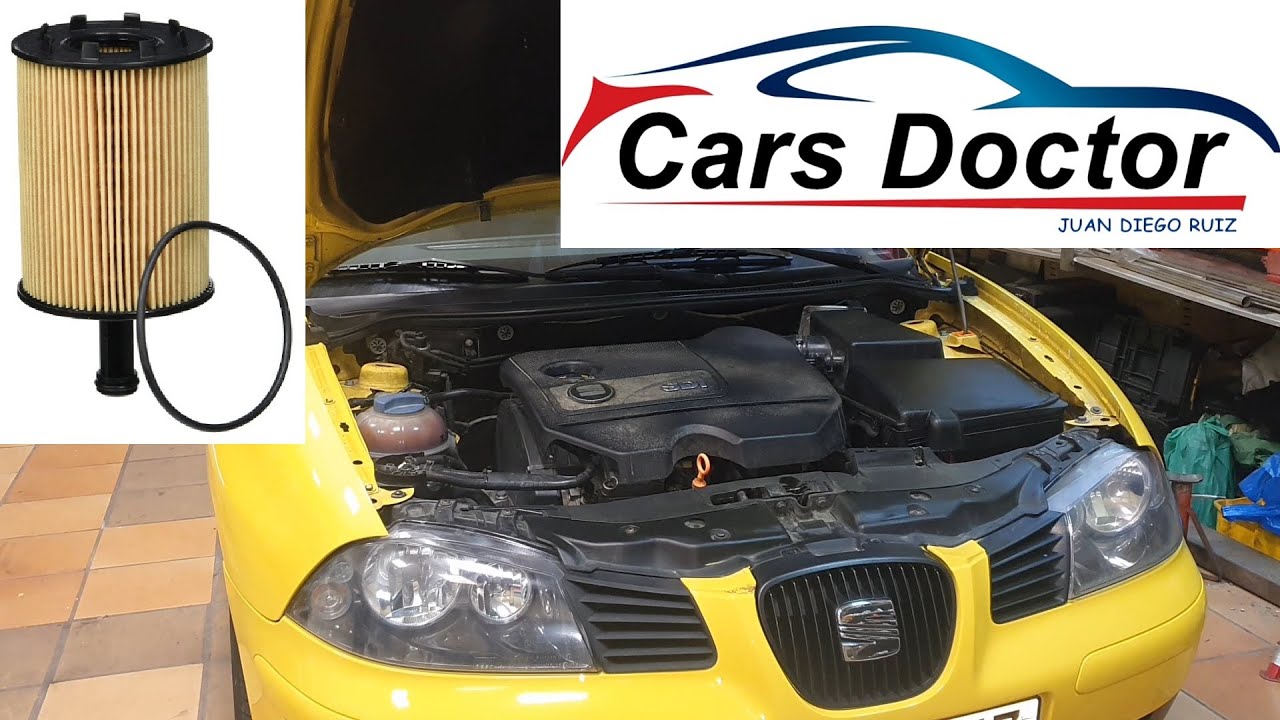 Cambio Aceite y Filtro Aceite Seat Ibiza 2002 1900 ASY 47kw 64cv