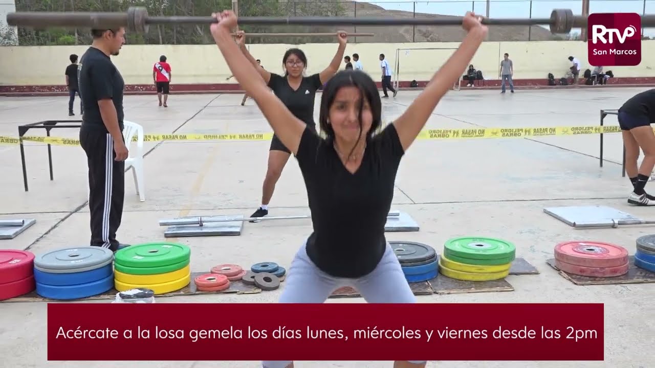 🔴#UNMSM Con mucha actitud se vivió el primer control técnico Interfacultades Levantamiento de Pesas