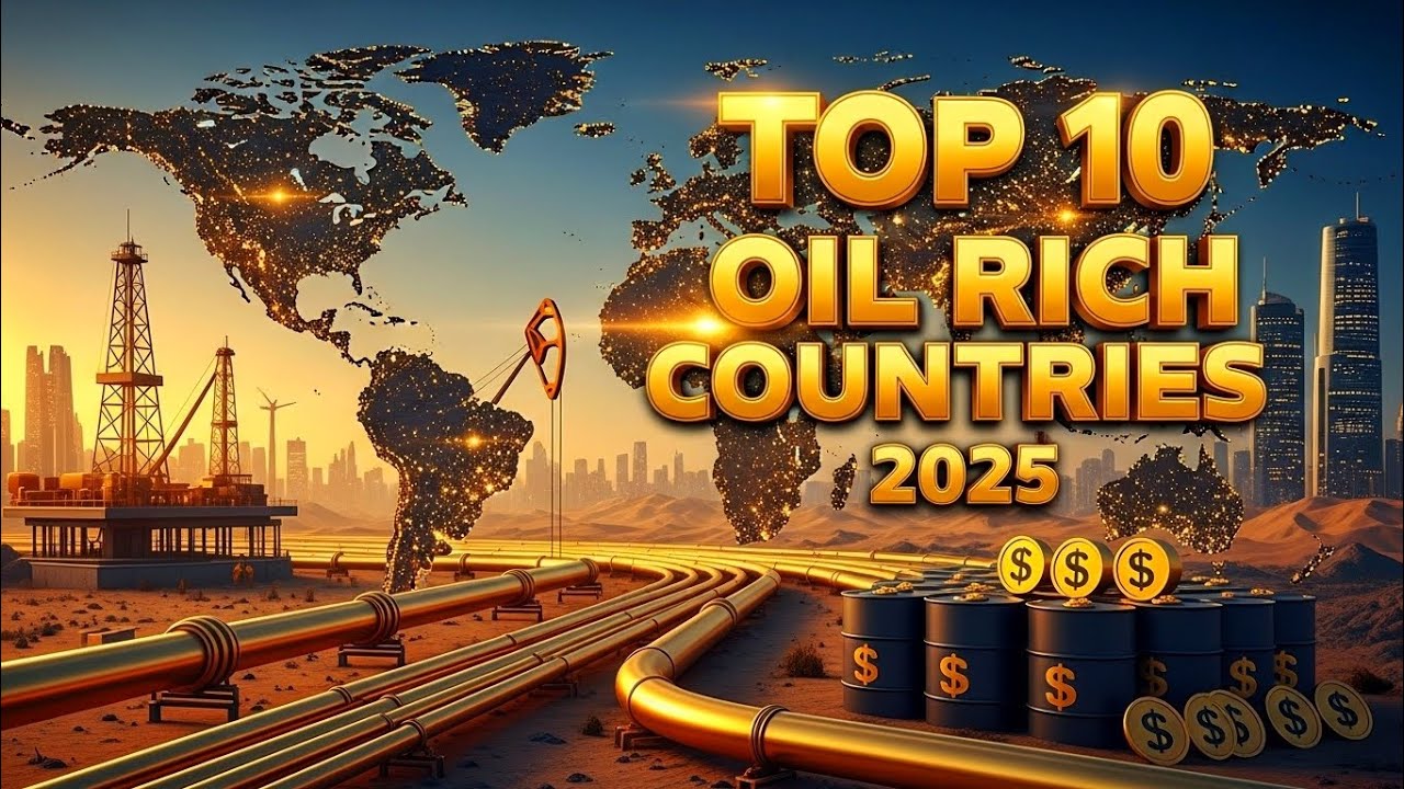 The 10 Most Oil Rich Countries (REVEALED)