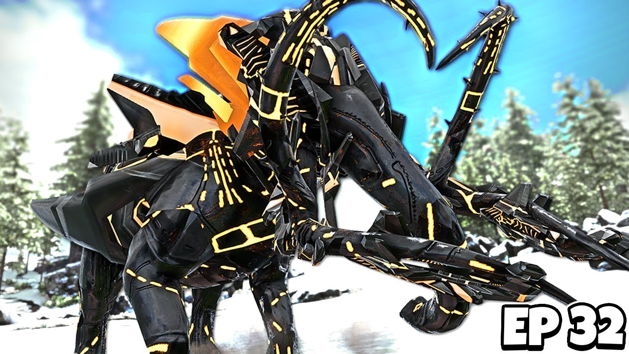 This Dinosaur EATS Corruption! Taming a GOLDEN Tek Mammoth! | ARK Survival Evolved Jurassic #32