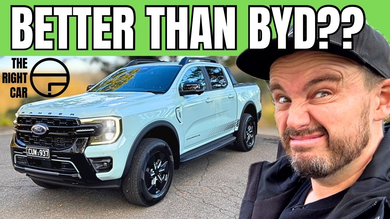 Ford Ranger Hybrid review 2026 Australia - PHEV Stormtrak dual cab ute (inc EV range test)