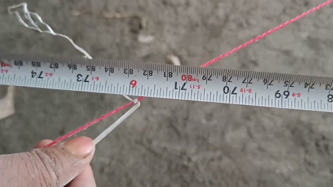 Bull mark or button mark before plastering |Thiyya setting