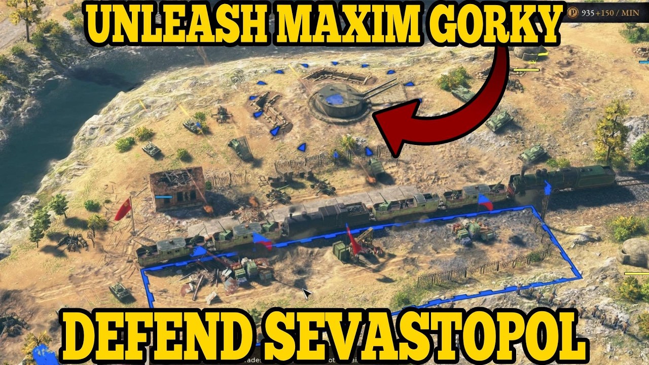 DEFENSE OF SEVASTOPOL! Sudden Strike 5 Demo