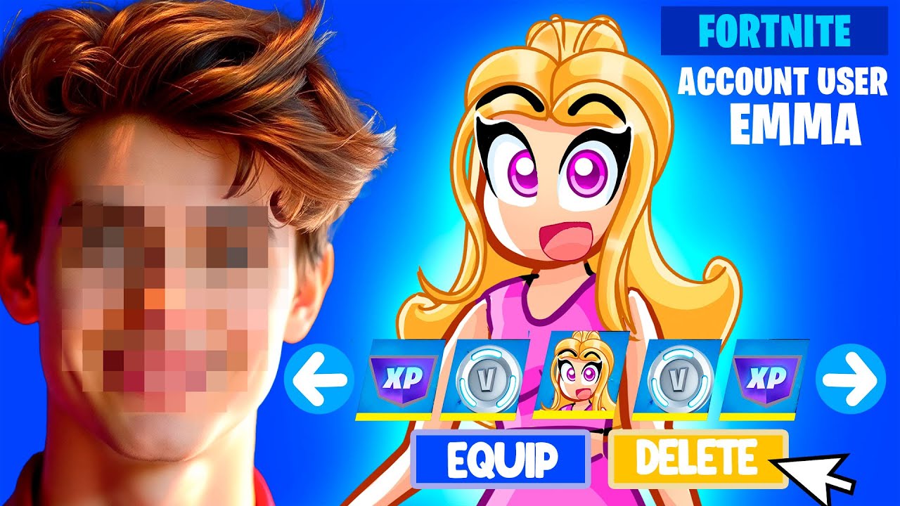 I Hacked MY CRAZY FAN GIRLS Fortnite Account in Real Life…