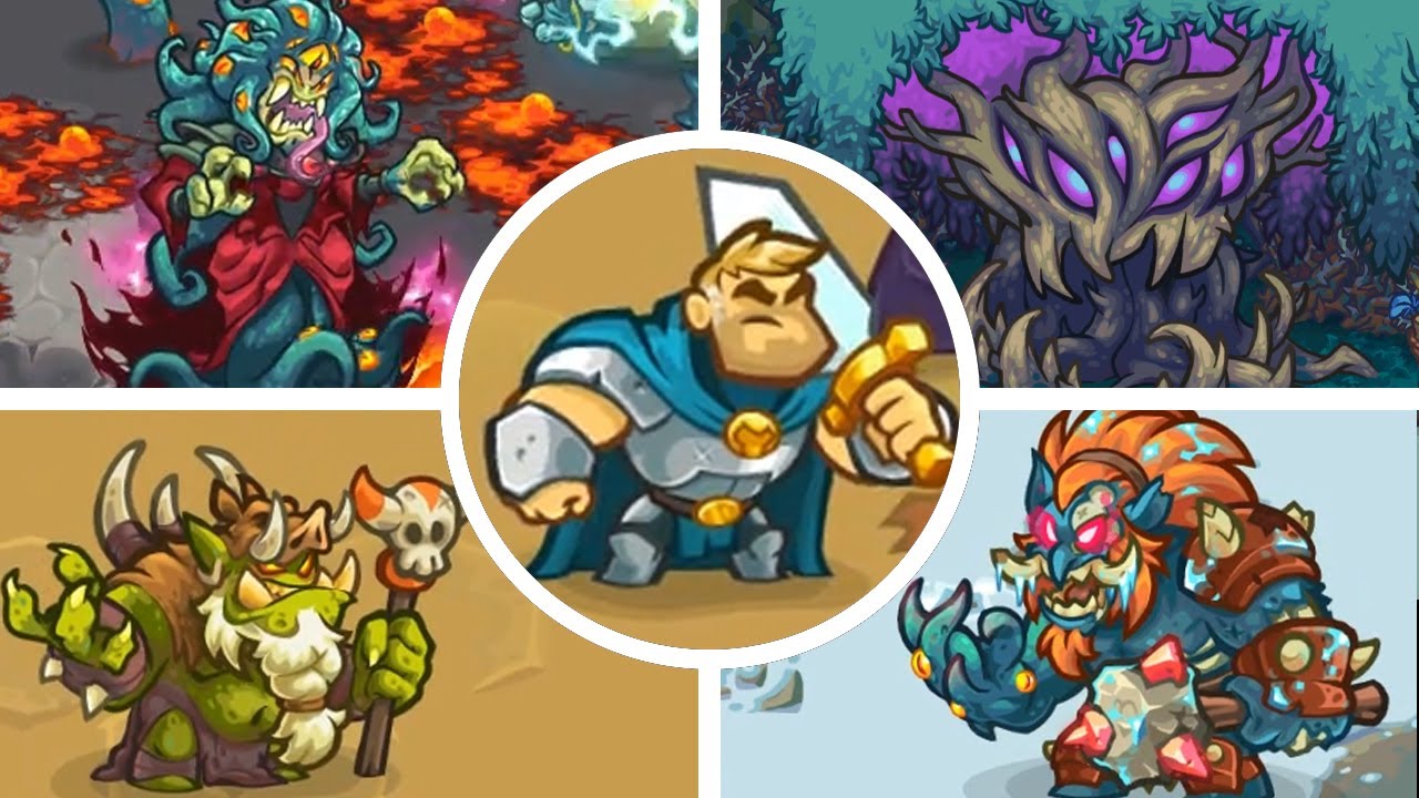Legends of Kingdom Rush - ALL BOSSES