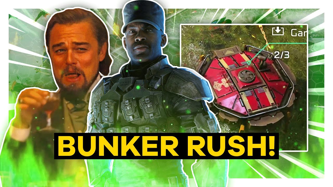 I dropped a BUNKER on his MAIN in Halo Wars 2! 😂