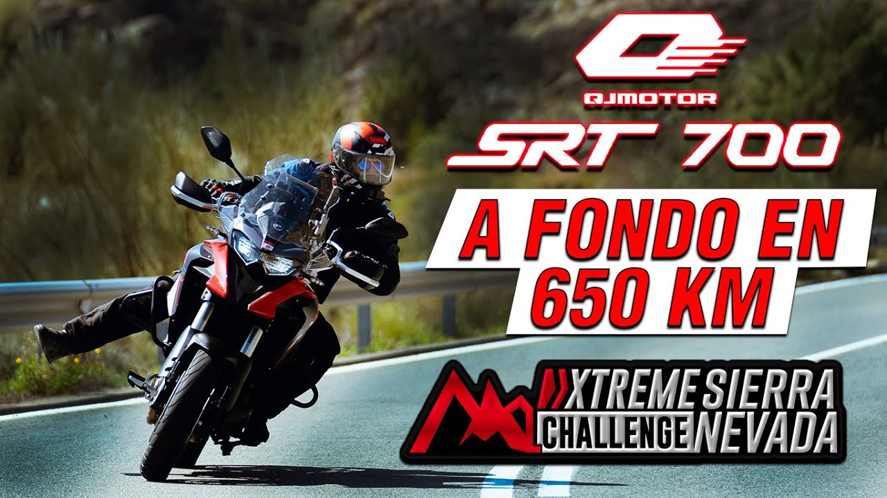 🔥 A FONDO con la QJ MOTOR SRT 700 en la XTREME CHALLENGE Sierra Nevada
