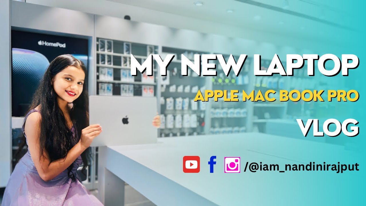 My New MacBook Pro Vlog | NANDINI RAJPUT | #nandini091013 #youtube #vlog #youtubevideo