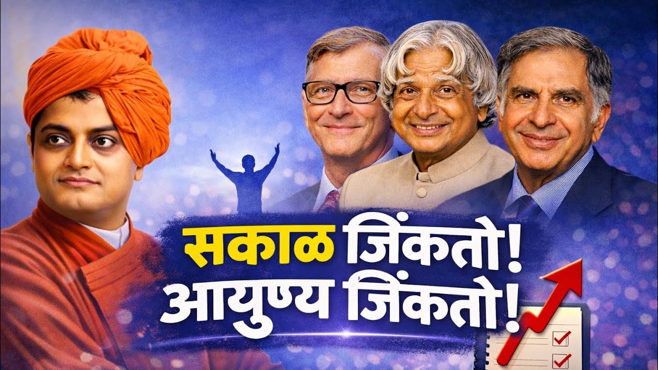सकाळ जिंकली तर आयुष्य जिंकलं! | स्वामी विवेकानंद यशस्वी लोकांची सकाळची सवय 