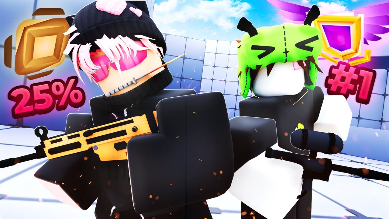 Бронзовый призер NEMESIS с моим СЫНОМ в Roblox Rivals!