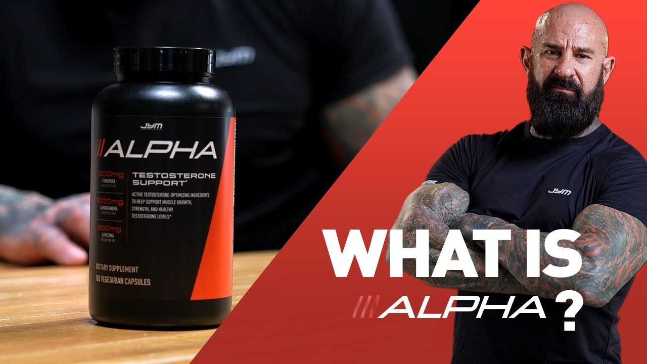 What is Alpha JYM Testosterone Support by Dr. Jim Stoppani