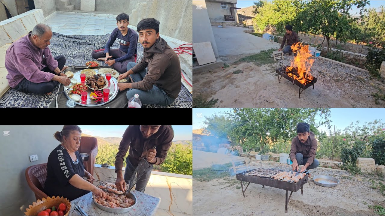 اليوم طبختي مشاوي تابعوناللاخير