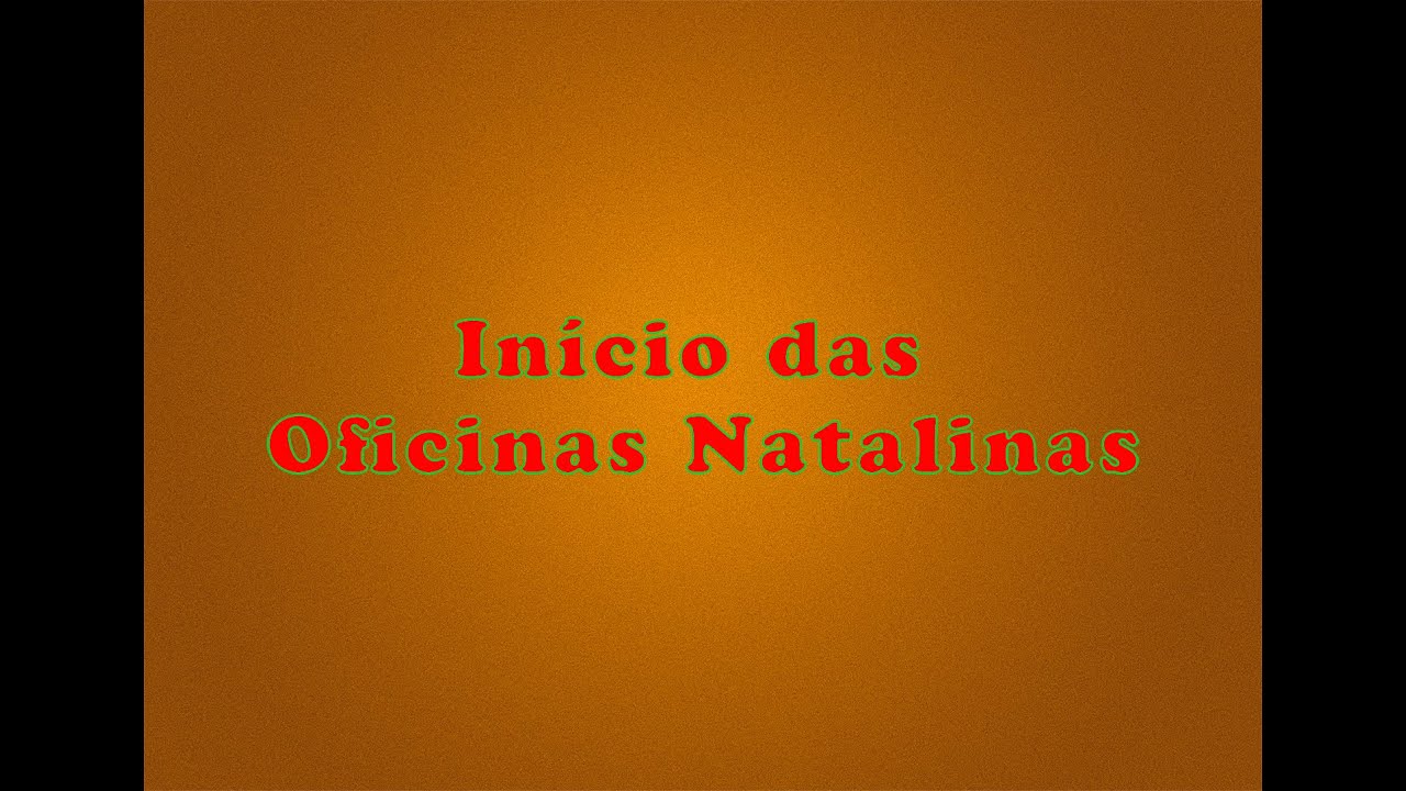 Aula 54 - Abertura do tema Natal