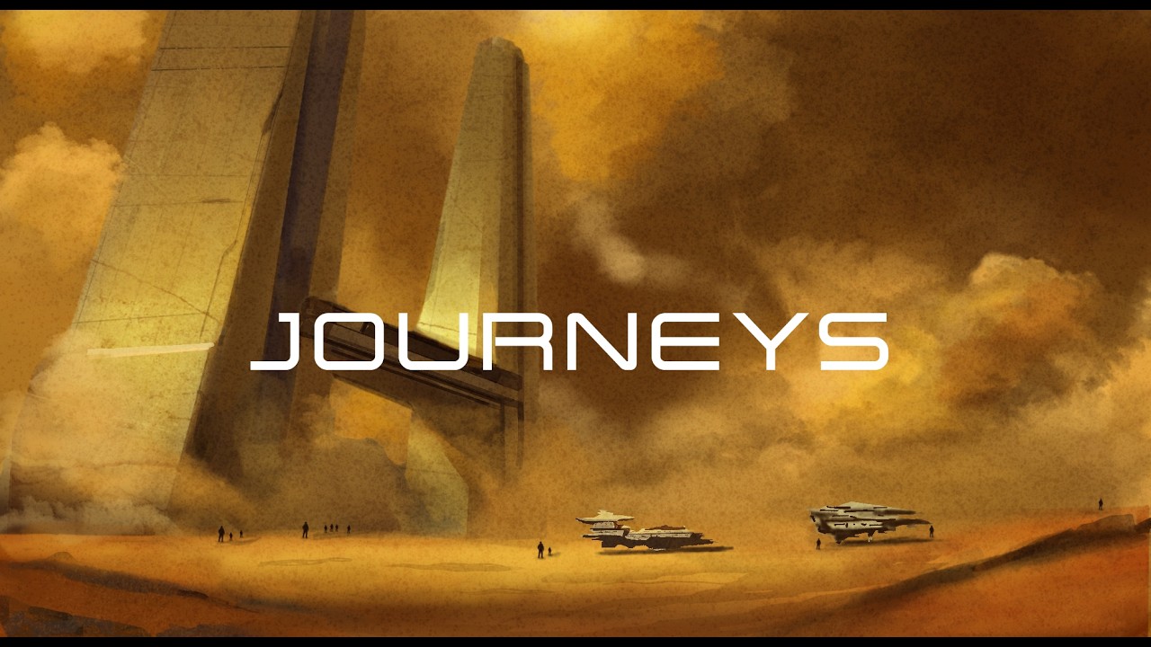 JOURNEYS - NO AI - Sci-Fi CinematicAmbient Music for studying,meditate,| sleep,work| Dune - Inspired