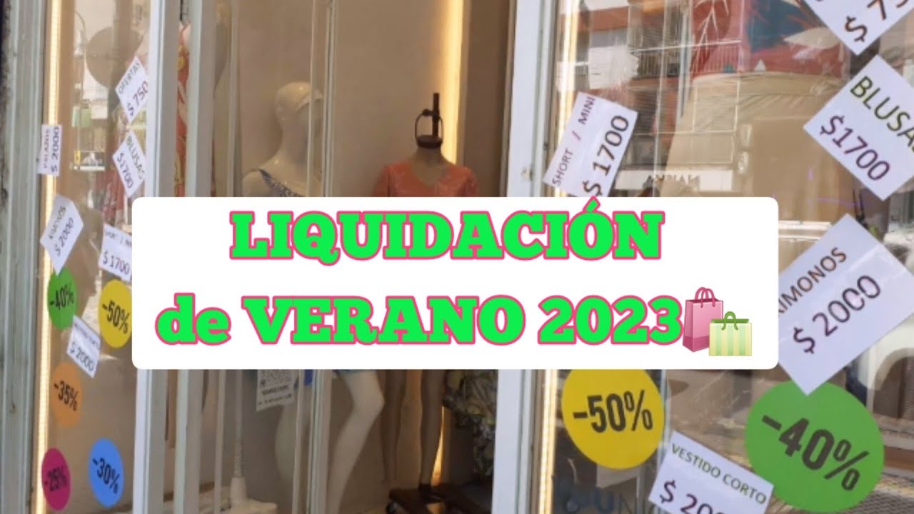 LIQUIDACIÓN de Verano en la Avenida Avellaneda  FLORES !!! 🥳🛍🛍