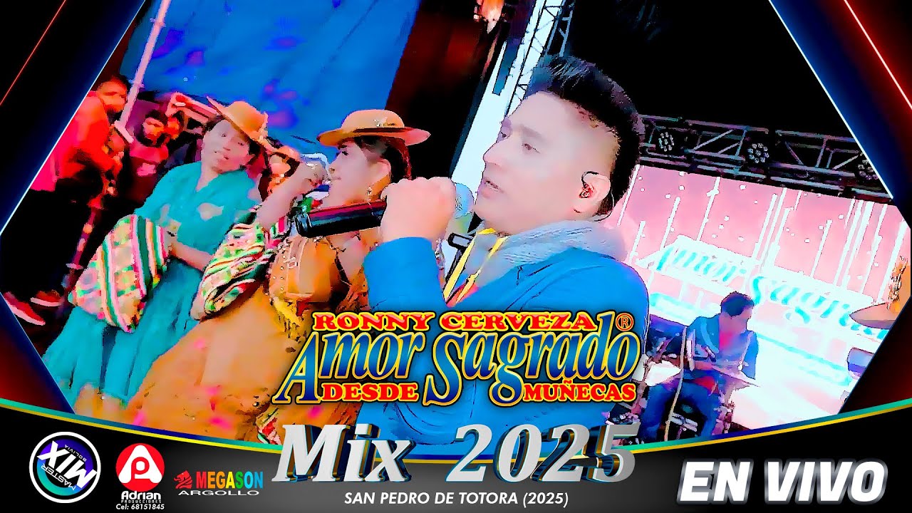 Amor Sagrado en Vivo Mix 2025 (San Pedro de Totora 2025) / Master Mix Bolivia