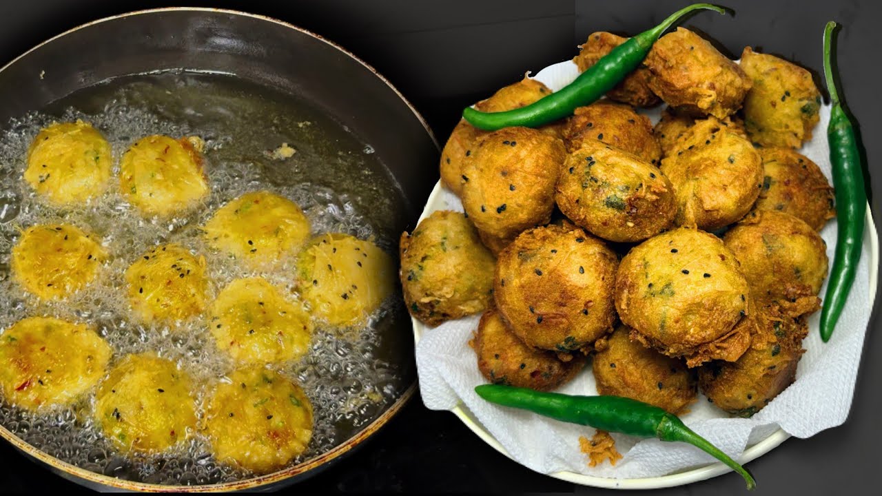 एक कच्चे आलू से गरमा गरम नाश्ता 