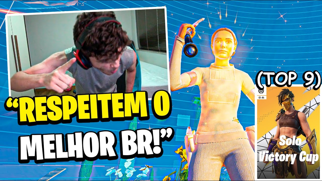 PRIME! SUETAM TOP 9 SOLO CASH CUP jogando SEM MIRA! 🏆