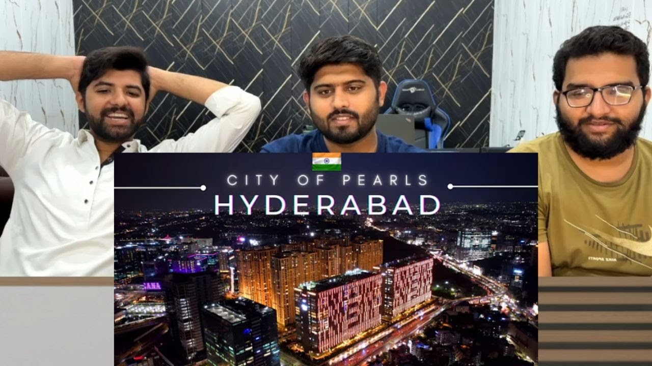 Pakistani Reaction😨🔥 | Hyderabad city 4k drone view | City of Pearls | Explore Hyderabad