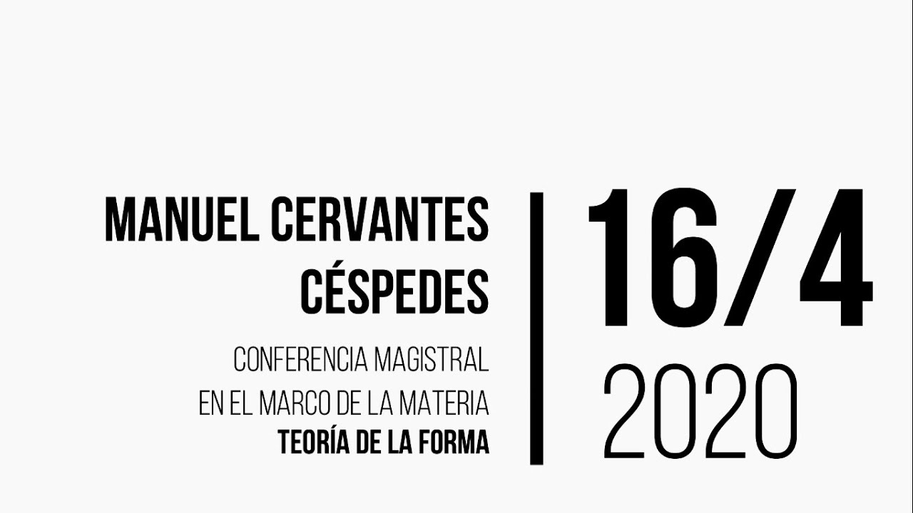 Conferencia Manuel Cervantes Céspedes en la UMESAD